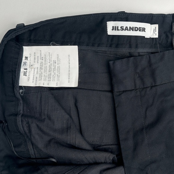 Jil Sander Cropped Chino Trouser - Picture 6 of 7